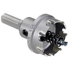 Champion CT5 1-1/2in.Carbide Tipped Hole Saw 3/16in Depth for Drilling Metal CCT-CT5 1 1/2
