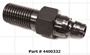 Core Bore - Hilti Adapter - Quick Disconnect 6-Slot (Top) and 1.250-7 (Bottom) 4400332