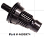 Core Bore - Hilti Adapter - 5/8-11 Male (Top) and Hilti Spline (Bottom) 4699974
