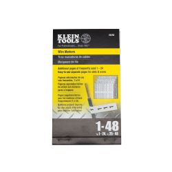 Klein 56250 Wire Markers-Numbers 1-48 56250