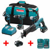 Makita - LXT407 18V LXT Lithium-Ion Cordless 4-Pc. Combo Kit with FREE - Extra Battery & Bit Set LXT407PLUS
