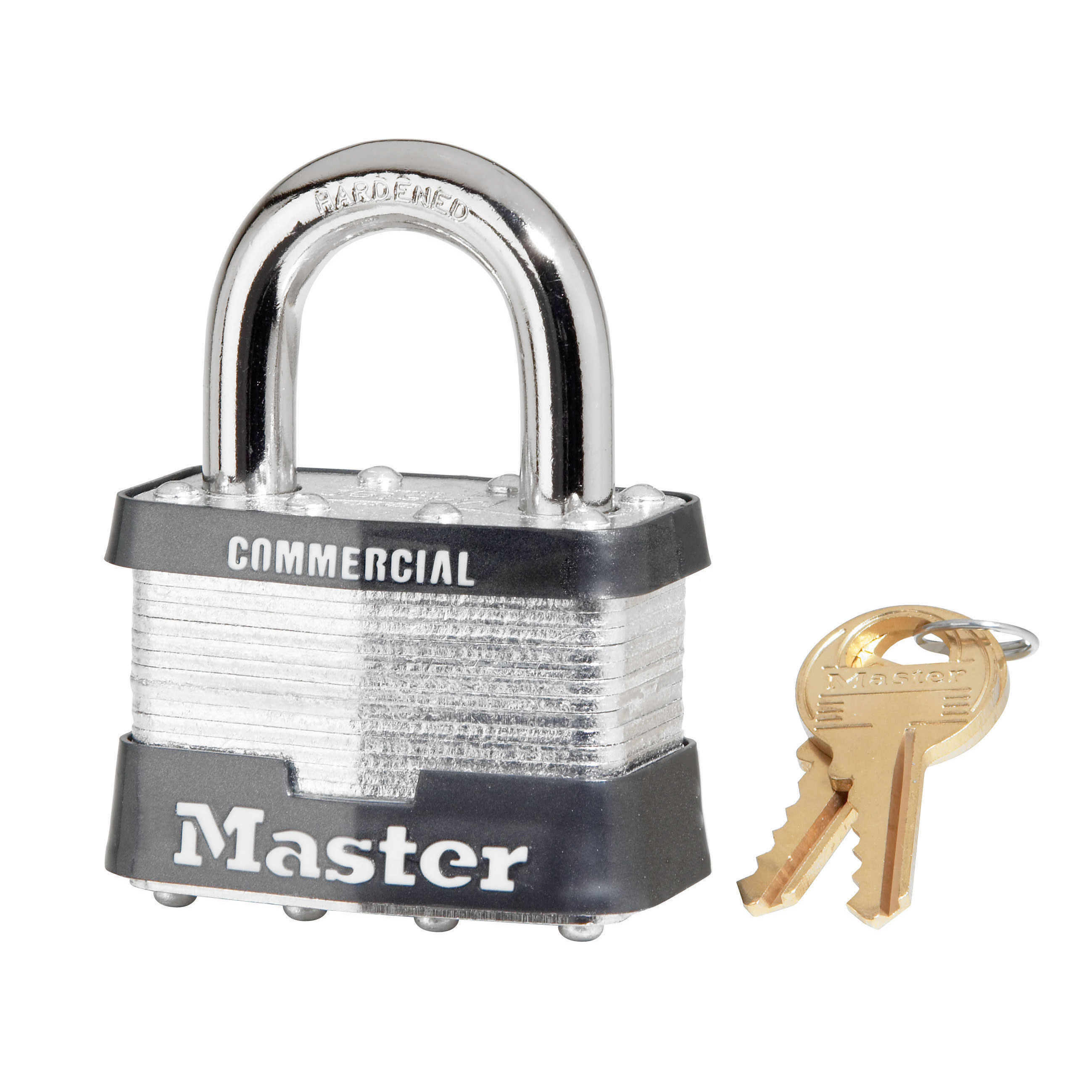 Master Lock 5KA 2391 2 in. (51mm) Wide Laminated Steel Pin Tumbler Padlock, Keyed Alike MAS-5 KA 2391