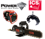PowerGrit/ICS Deluxe Hydraulic Pipe & Concrete Saw Package w/Power Pack PGDCHSPPP