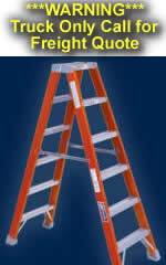 Louisville Ladder - FM1510 - 10ft Fiberglass Mechcanics Step Ladder (2 Sided) - 300lb Rated Type 1A FM1510