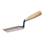 56 Marshalltown - 6in X 2in  Margin Trowel w/Wood Handle 56