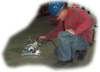 BLADEROLLER Pearl Abrasives -Blade Roller Renovable Rolling Saw Platform BLADEROLLER