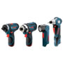 Bosch - CLPK42-120 12V Max 4-Tool Combo Kit (PS10, PS21, PS41 & FL10) CLPK42-120