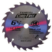 Tenryu - CF13530M Cord-Free Series 5-3/8in 30 Tooth Circular Saw Blade CF-13530M