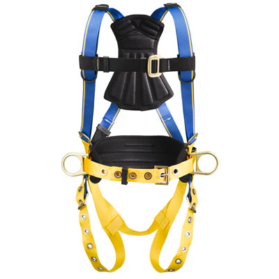 harness safety werner construction rings 1000 harnesses armor medium tongue buckle chest pass legs through depot wer fall protection xx